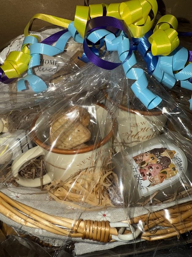 House Warming Gifts New Home, New Home Gifts Ideas, Housewarming Gift, Closing Gift for Home Buyers, House Warming Basket with Mugs Cutting Board Candle customer photo 1