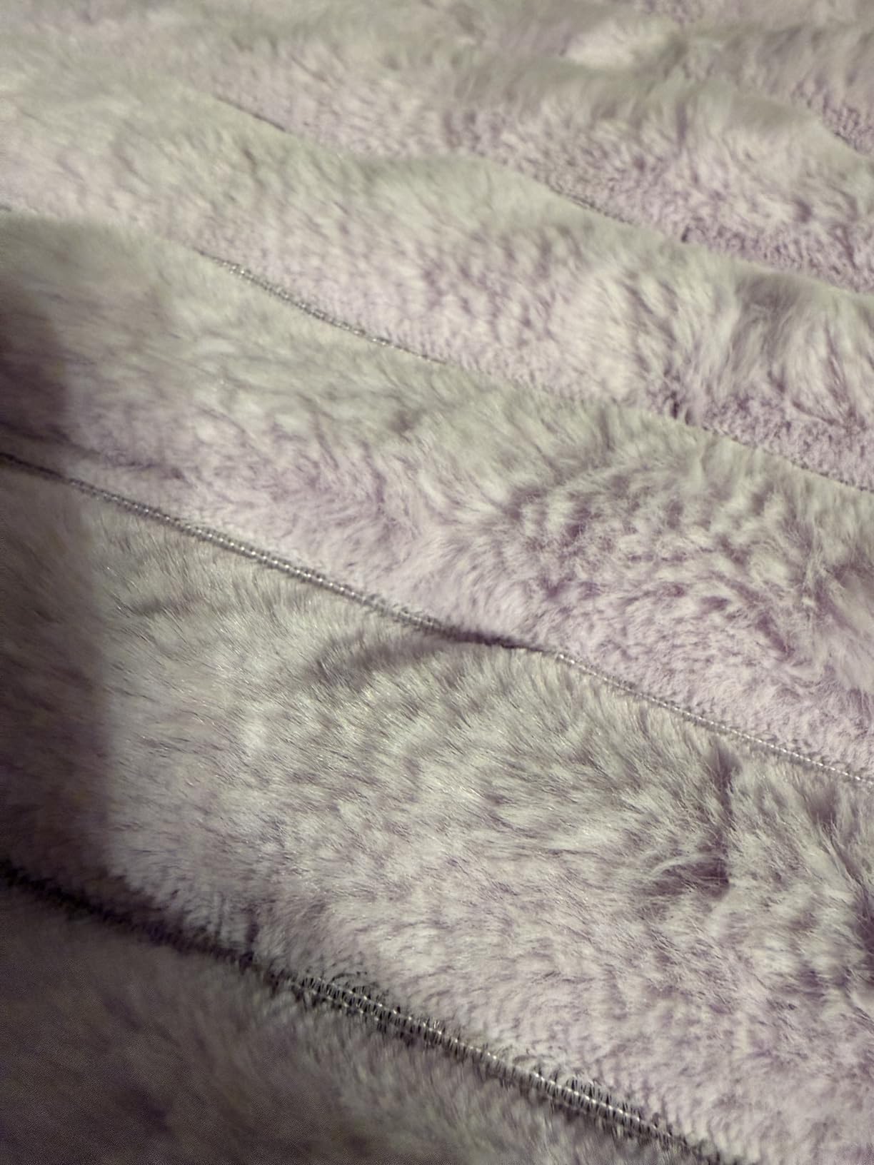 ANGIYUIN Pink Fluffy Girls Duvet Cover Set Twin Faux Fur Comforter Cover | 3 Pieces Plush Shaggy Bedding Cover Set for Kids Teens Furry customer photo 1