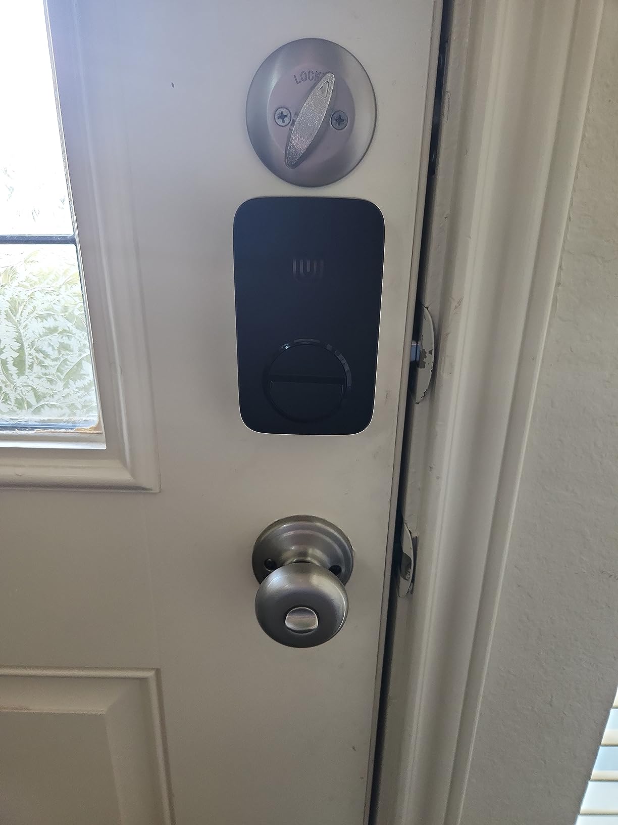 ULTRALOQ Bolt SE Wi-Fi Smart Lock, Matter Over Thread, App Remote Access | Works with Apple Home, Alexa, Google, Smart Door Locks for Front Door with Fingerprint ID, App, Code, Auto Lock, Deadbolt customer photo 1