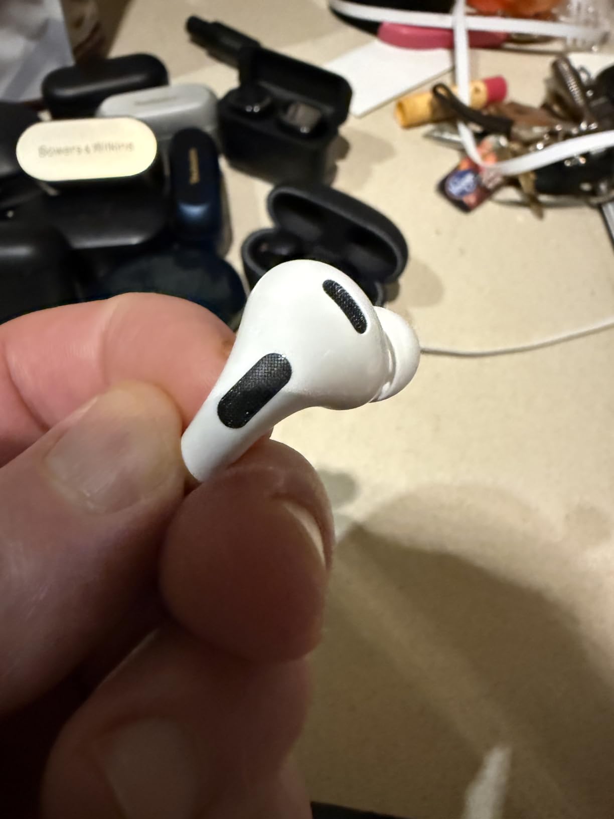 Apple AirPods Pro 3 Wireless Earbuds, Active Noise Cancellation, Live Translation, Heart Rate Sensing, Hearing Aid Feature, Bluetooth Headphones, Spatial Audio, USB-C Charging customer photo 2