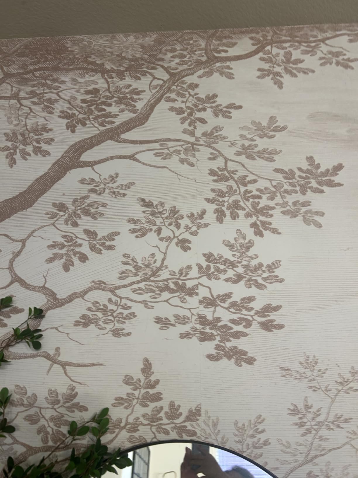3D Relief Floral Peel and Stick Mural Wallpaper Magnolia Wall Mural | 137