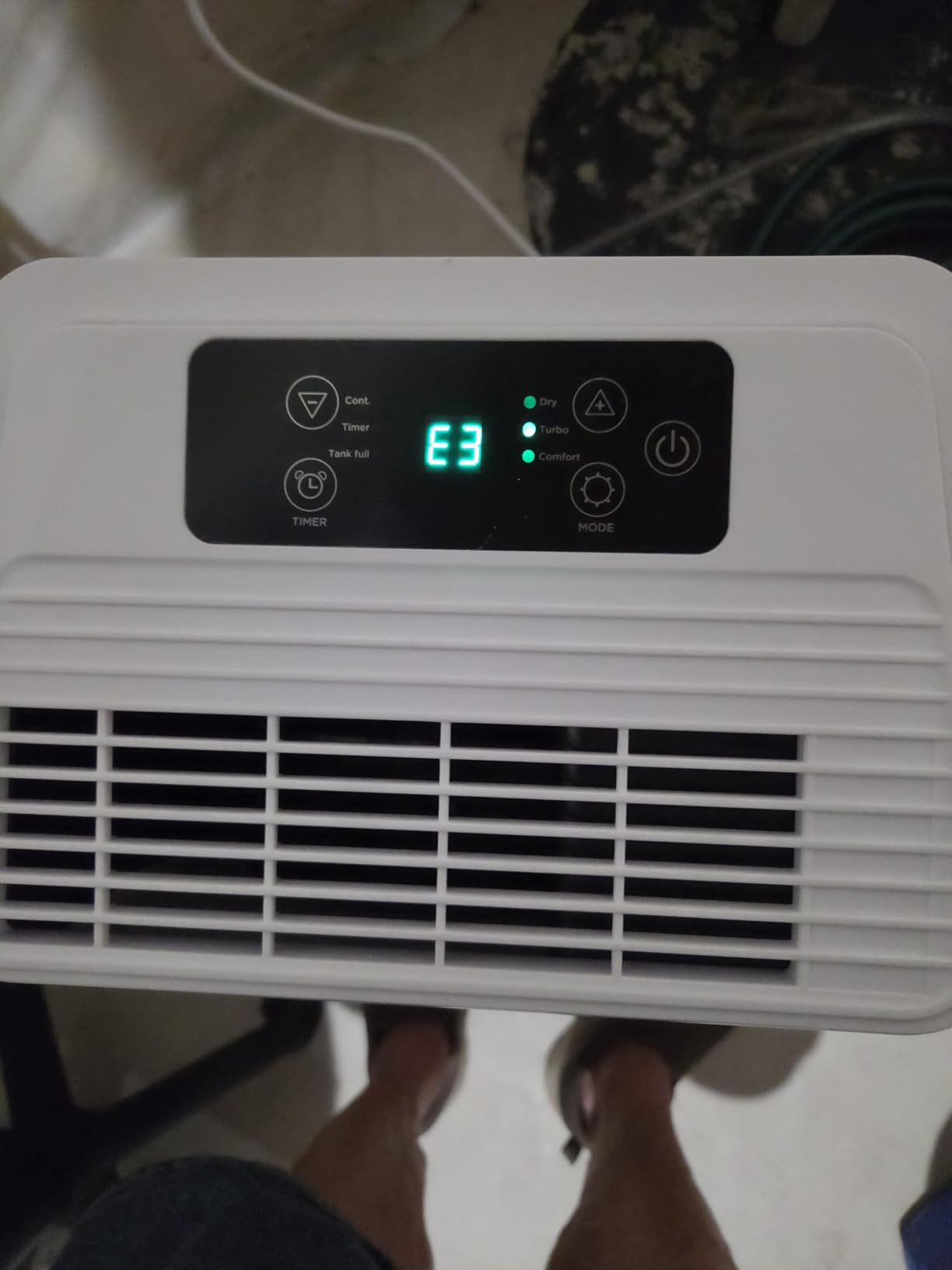 80 Pints Energy Star Dehumidifier for Basement with Drain Hose, 6000 Sq. Ft | 30-80% RH Humidity Control, Front Humidity Display, 1.06-Gal Water Tank, Rotary Compressor customer photo 1