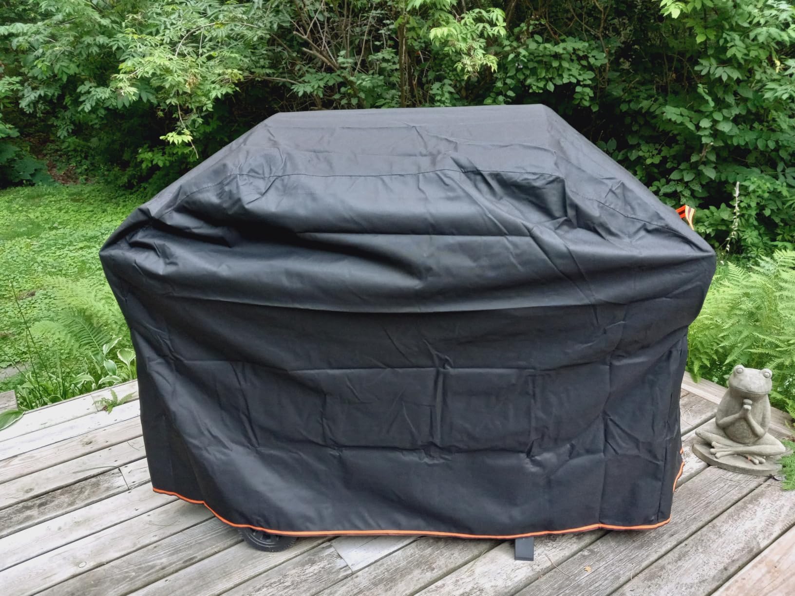 [Upgraded 1000D Heavy Duty Fabric] 58 inch Grill Cover for Outdoor Grill | Fits Weber Genesis II, LX 300 & Genesis 300 Series Gas Grill, Waterproof, Tear & Fade Resistant 7130 BBQ Grill Cover for Weber customer photo 2