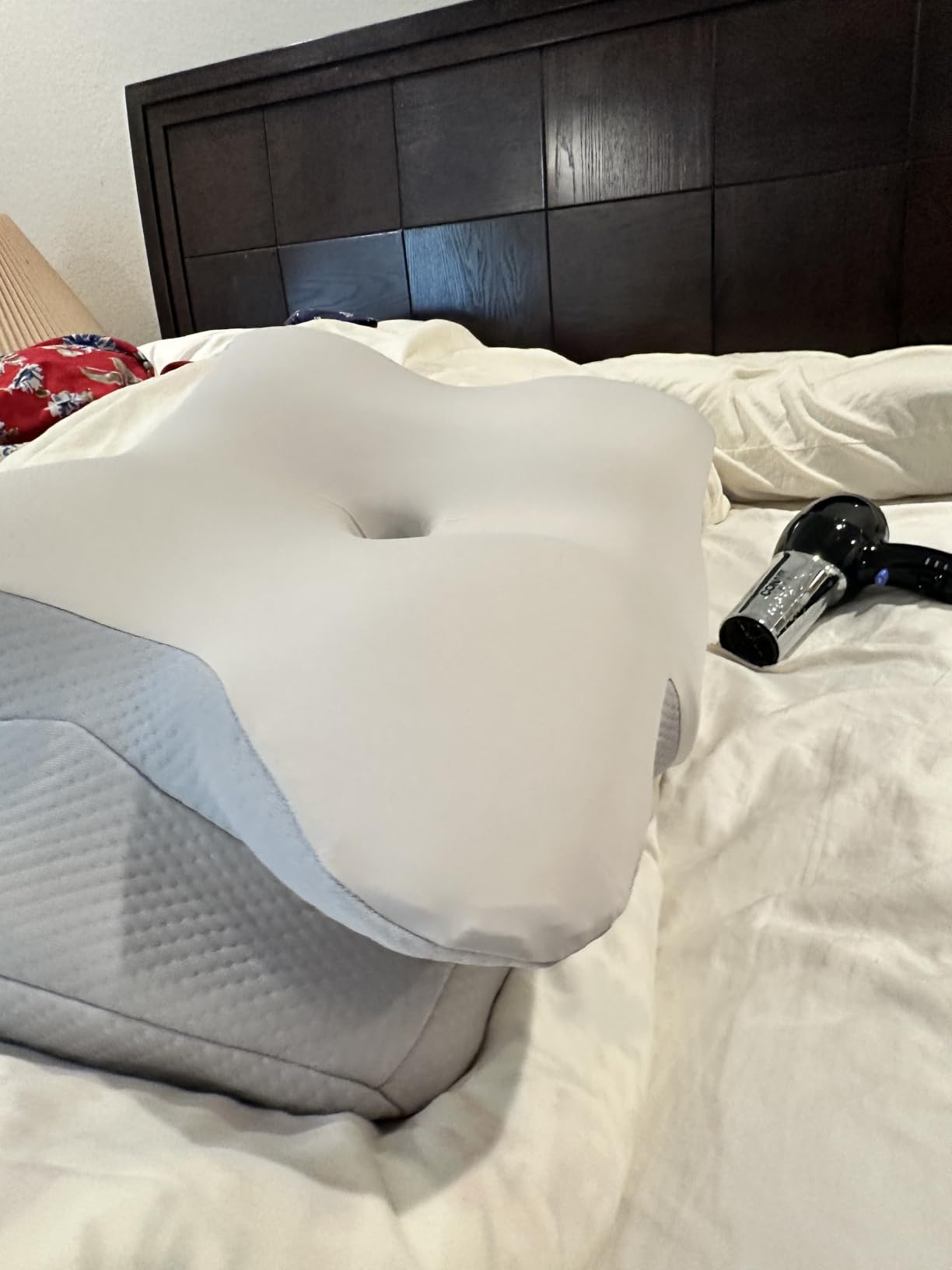 Cervical Neck Pillow for Pain Relief - Ergonomic Pillow Side Sleeper Pillow for Sleeping, Orthopedic Bed Pillow Neck Support Pillow, Contour Memory Foam Pillows for Side Back Sleepers customer photo 2