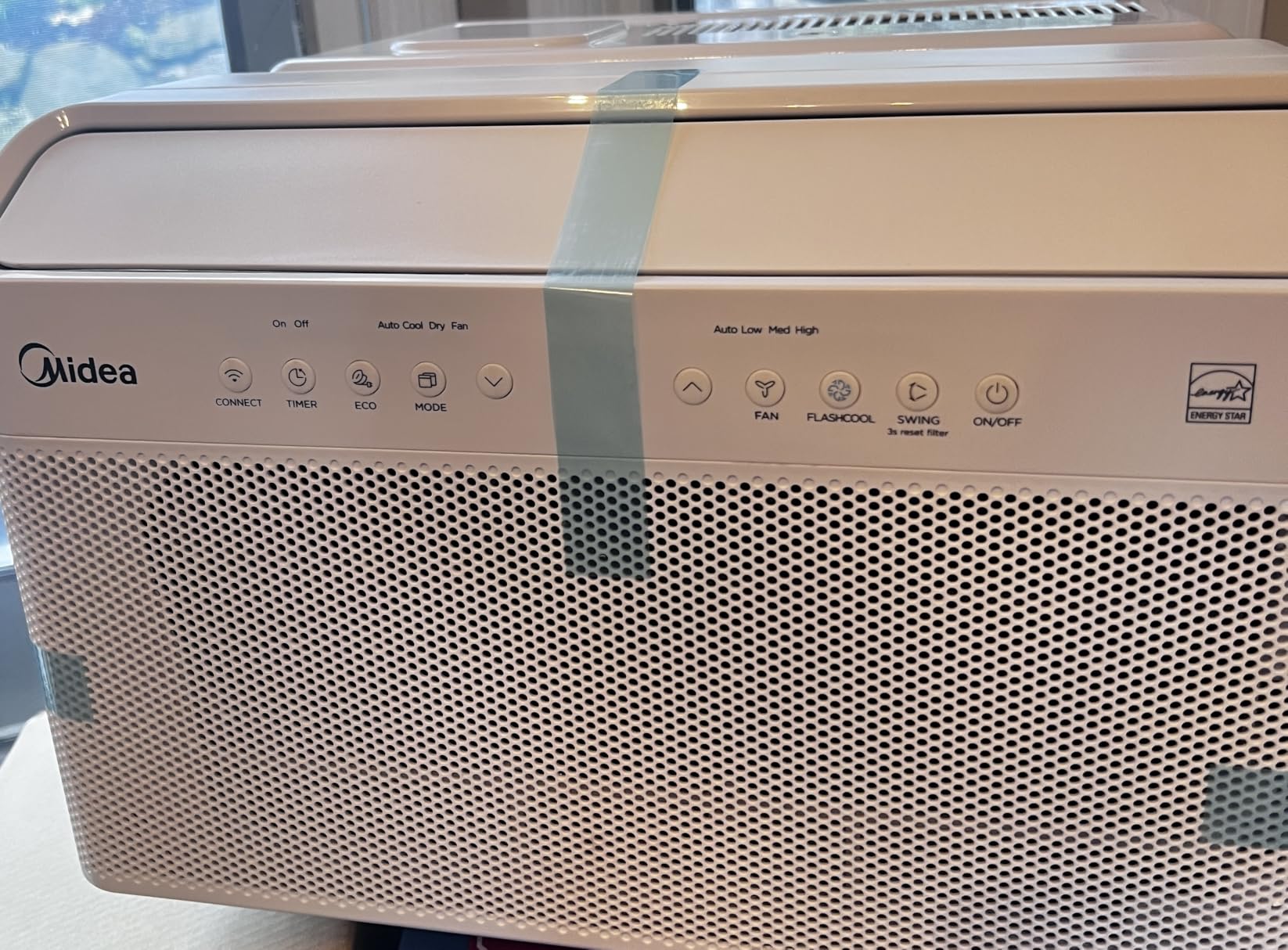 Midea 12,000 BTU U Shaped Window Air Conditioner, Cools up to 550 Sq Ft | Ultra Quiet U-Shaped Design, Inverter Control, Open Window Flexibility, Alexa/Google Assistant, 37% Energy Savings, 2026 New customer photo 2