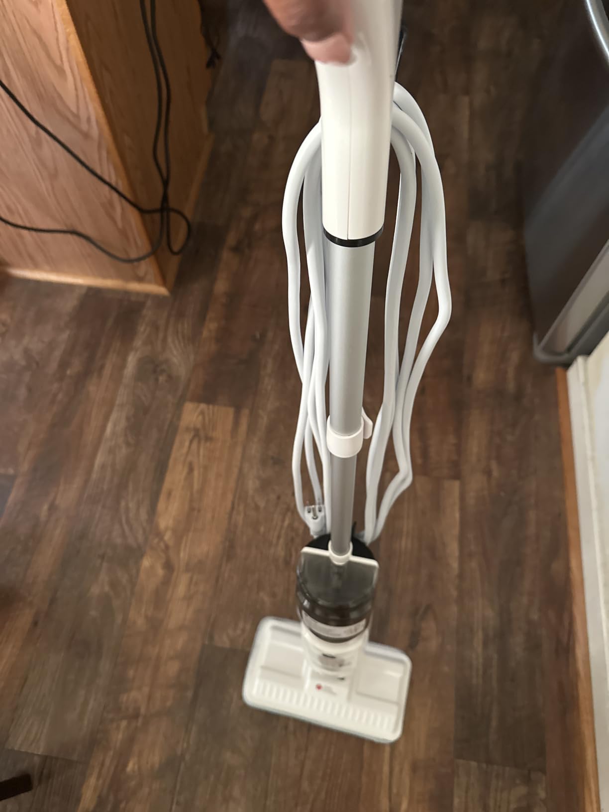 Steam Mop Cleaner 260°F Steam in 15s, 16.9oz Tank Hardwood and Tile | 99.9% Stains Removal, Chemical-free Cleaning Safe for Kids/Pets, Lightweight, Deep Cleaning Floor Steamer for Hardwood/Tile customer photo 2