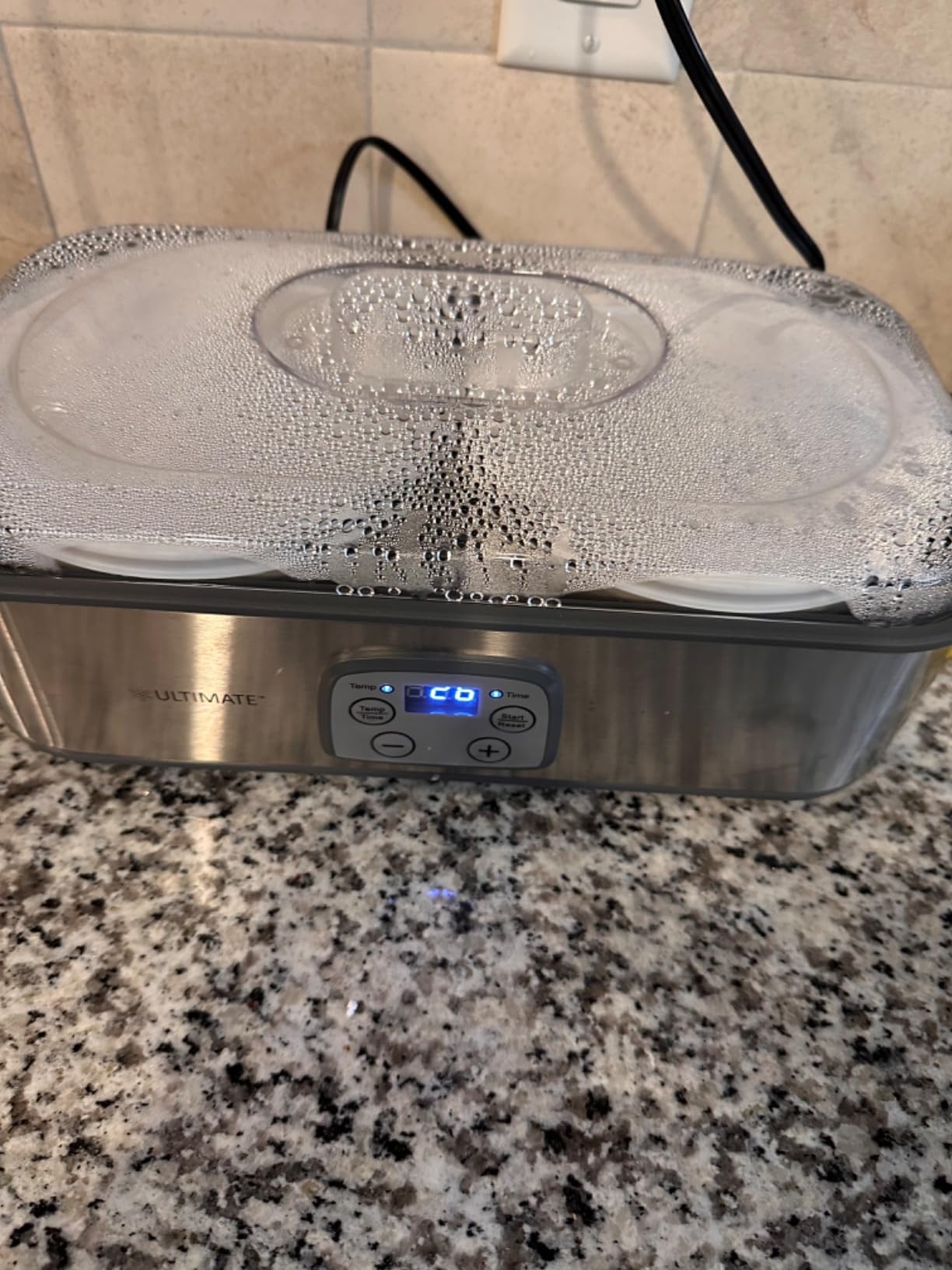 Ultimate Probiotic Yogurt Maker XL with 50% More Capacity, Adjustable Time & Temp Control, Make Trillions of Live Probiotics at Home to Support Gut Health, UNLIMITED LIFETIME WARRANTY (12-Jar Model) customer photo 1