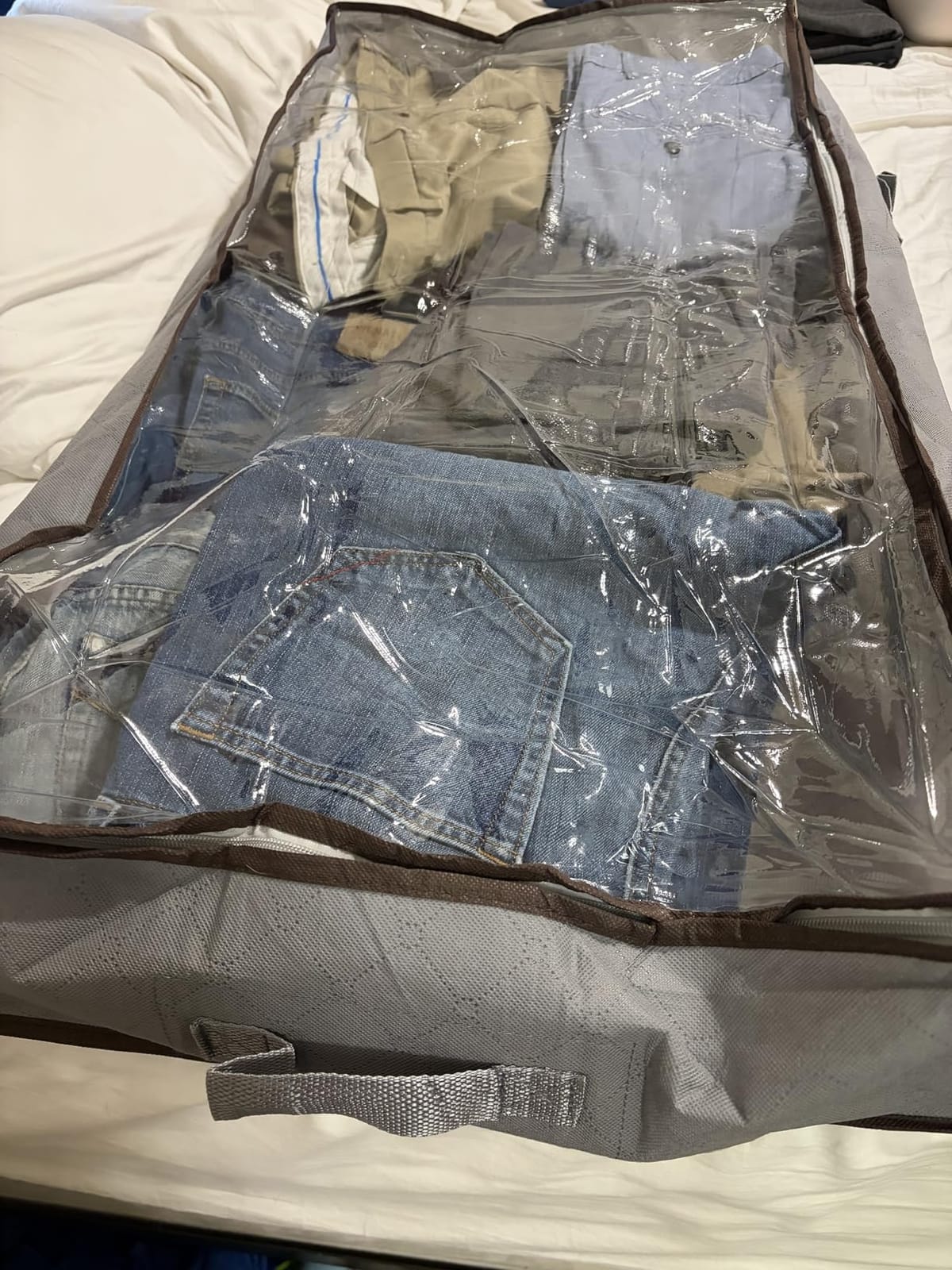 Budding Joy Under Bed Storage Containers, Storage Bins with Clear Lids customer photo 2