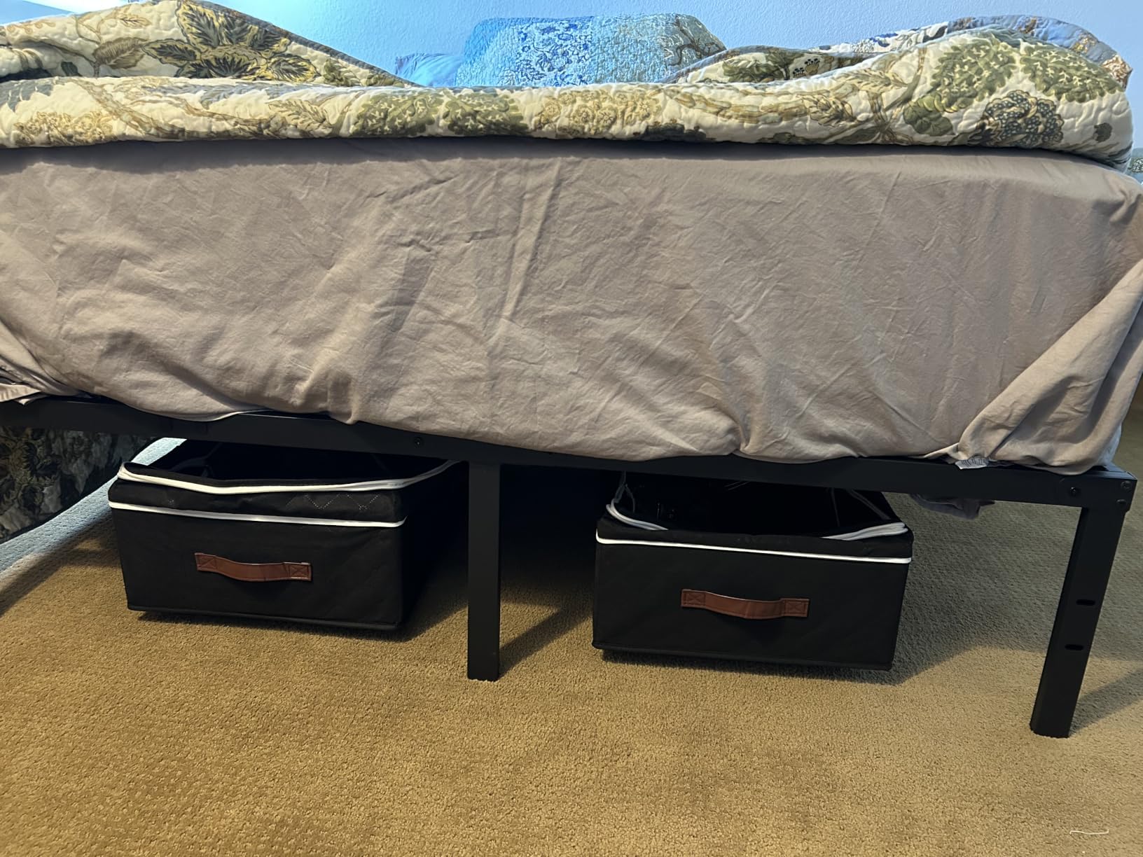 Budding Joy 80L 2 Pack Adjustable Under Bed Storage with Wheels customer photo 1