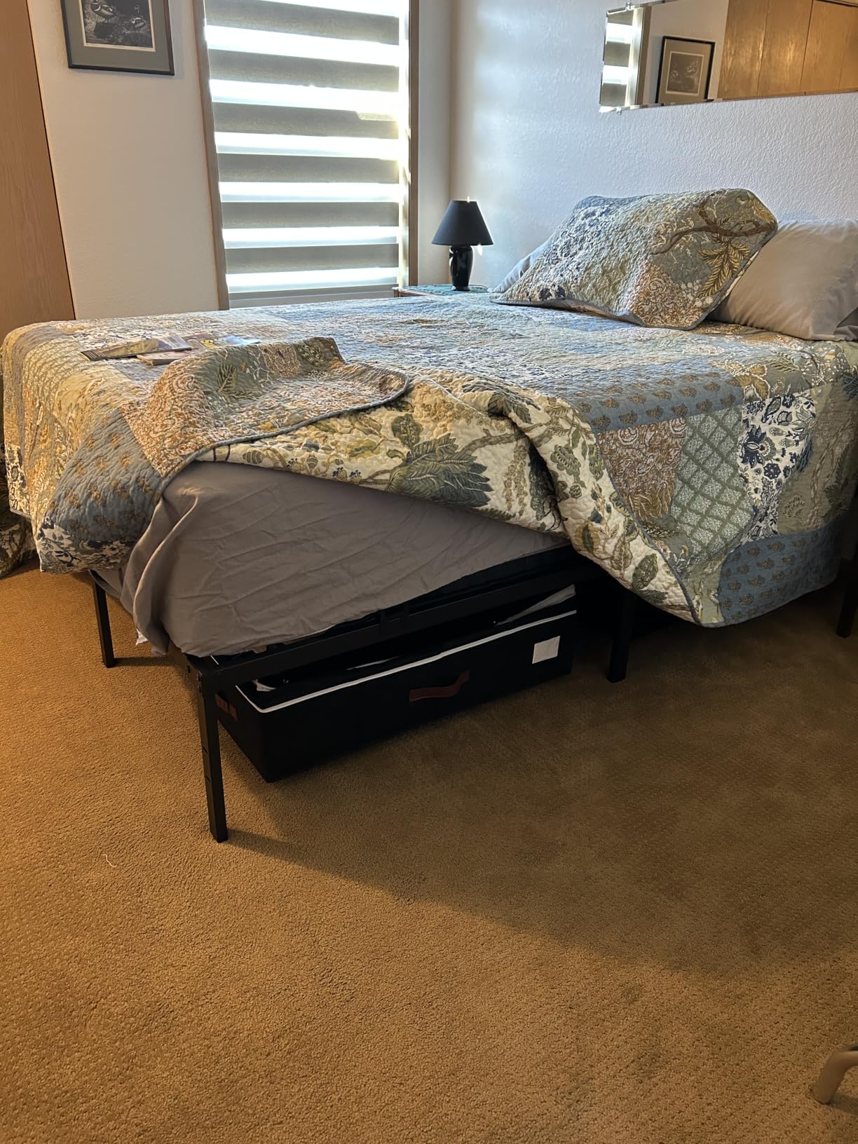 Budding Joy 80L 2 Pack Adjustable Under Bed Storage with Wheels customer photo 2