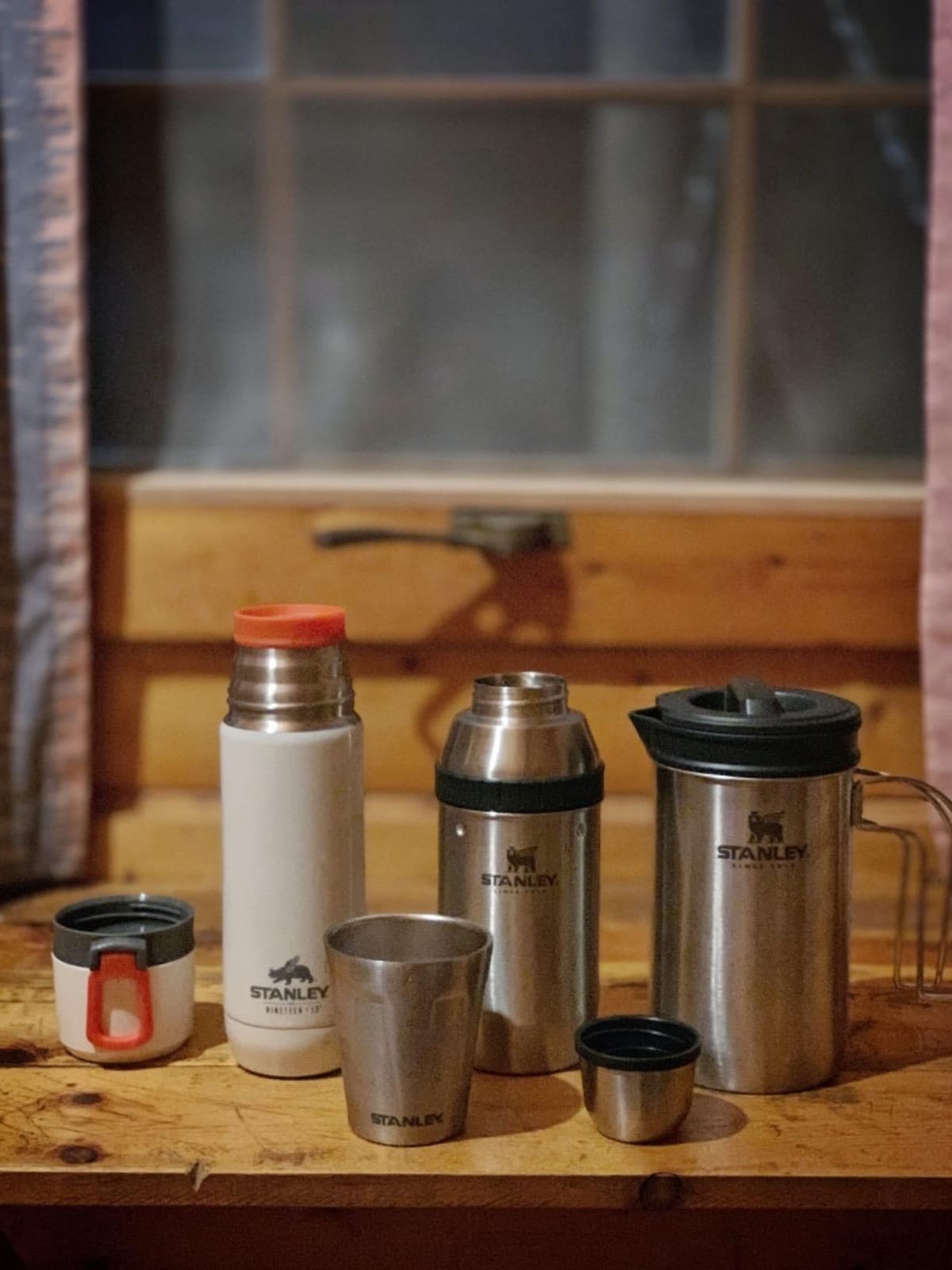 Stanley Happy Hour Cocktail Shaker Set 20 oz | Bartender Kit for Camping and Travel | Cocktail Drink Mixing Set with 2 Cups | Insulated Stainless Steel | BPA-Free | Hammertone Black customer photo 1