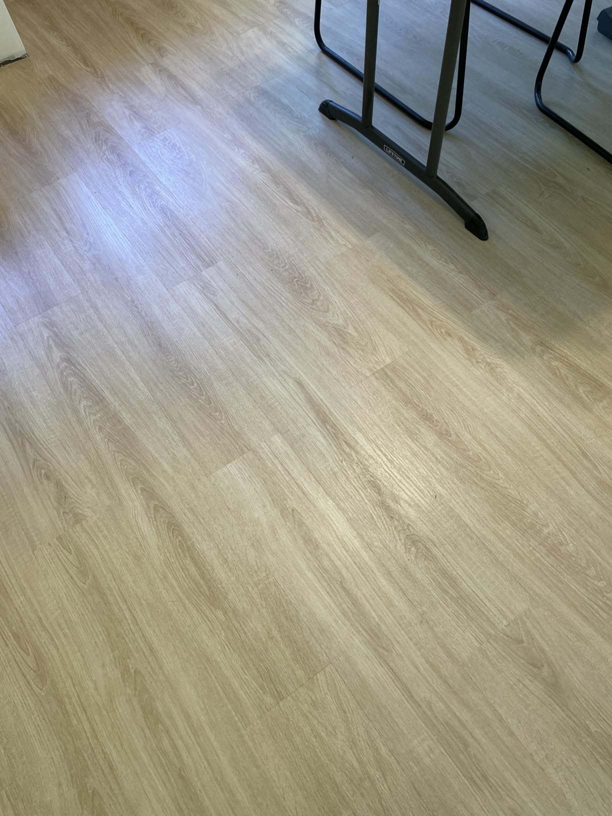 Peel and Stick Vinyl Flooring 36 Pack 54 Sq.Ft, Wood-Look Luxury Vinyl Plank Flooring, Waterproof Self-Adhesive DIY for Bedroom, Kitchen and Bathroom customer photo 1