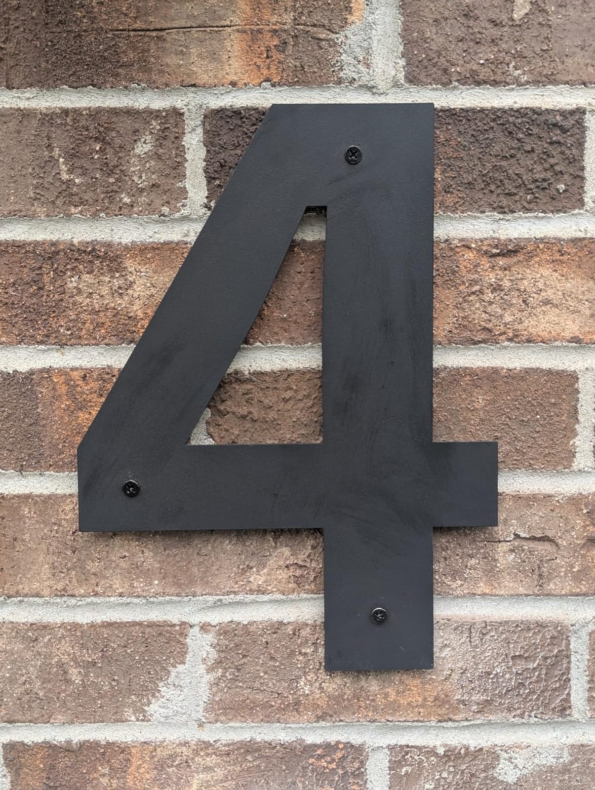 12 Inch Black Floating House Numbers for Outside, Metal House Number Plaque, Rust-Proof Large Outdoor Address Numbers 2 customer photo 2