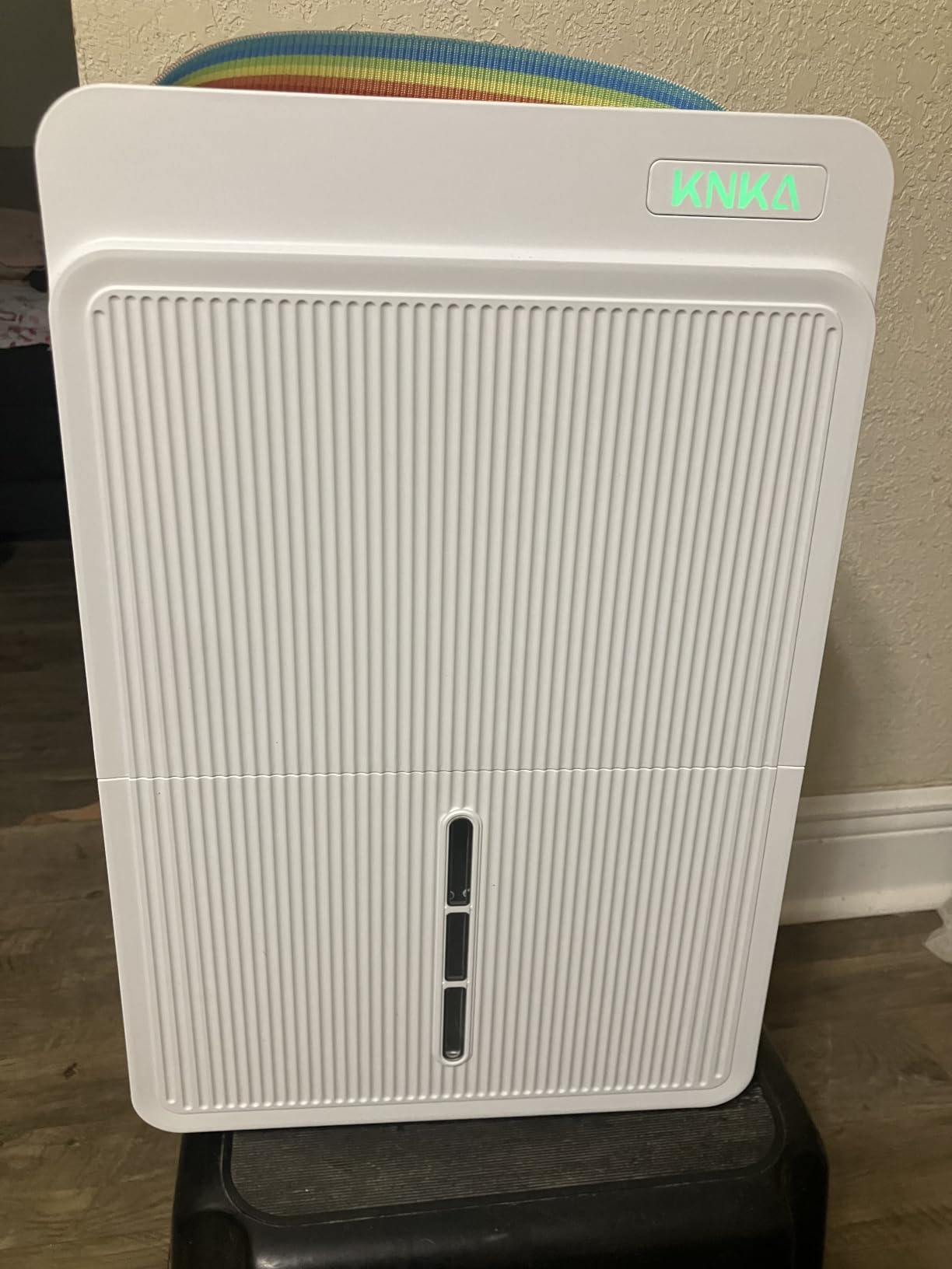 KNKA Energy Star 5500 Sq.Ft Dehumidifier for Basement, Max 80 Pint/Day | Dehumidifier with Drain Hose, Smart Humidity Control, Sleep Mode, for Home, Bedroom, Bathroom, Large Room customer photo 1