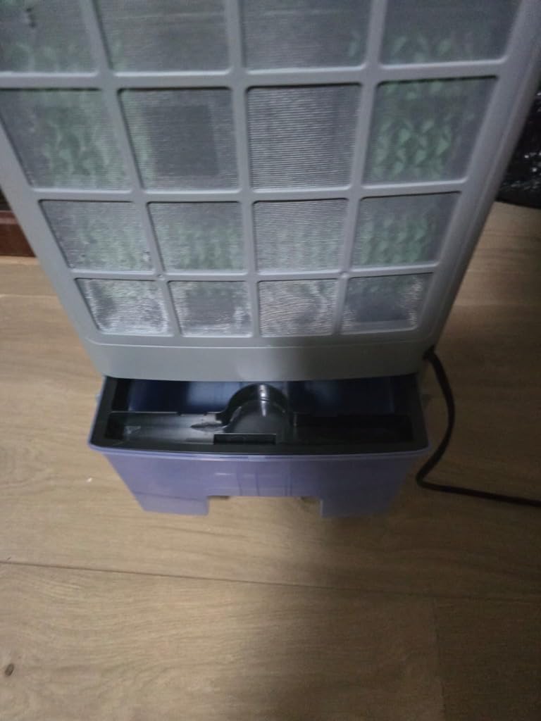 2000CFM Portable Evaporative Air Cooler for Indoor Use | 3-in-1 Function Swamp Cooler, 3 Speeds, 29ft/s Wind Speed, Cooling Fan that Blows Cold Air, 5.5L Water Tank, 2 Ice Packs customer photo 2