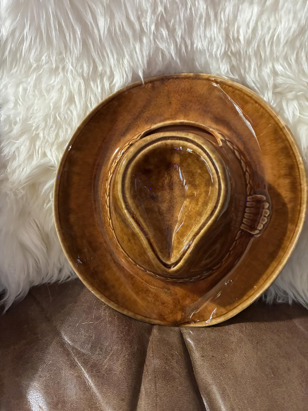 Cowboy Hat Vase for Wall | Large Size 11.8