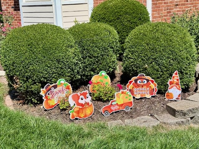 10Pcs 4th of July Yard Signs Outdoor Decorations, Patriotic Yard Signs with 20 Stakes, Red White Blue Stars and Stripes for Independence Day Memorial Day Garden Lawn Outdoor Decor customer photo 2