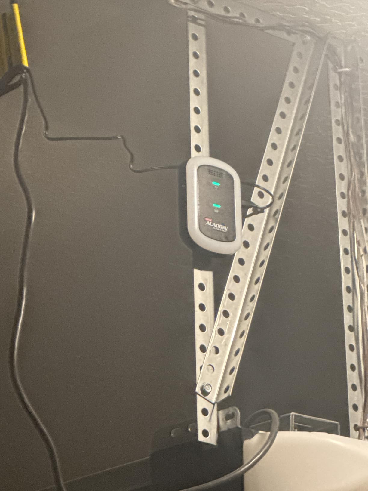 Genie Aladdin Connect Smart Garage Door Controller, Single Door Kit ALKT2-R | Wi-Fi Enabled, App Control, Works with Most Major Brands, Monitor & Control Garage from Anywhere with iOS & Android Devices customer photo 1