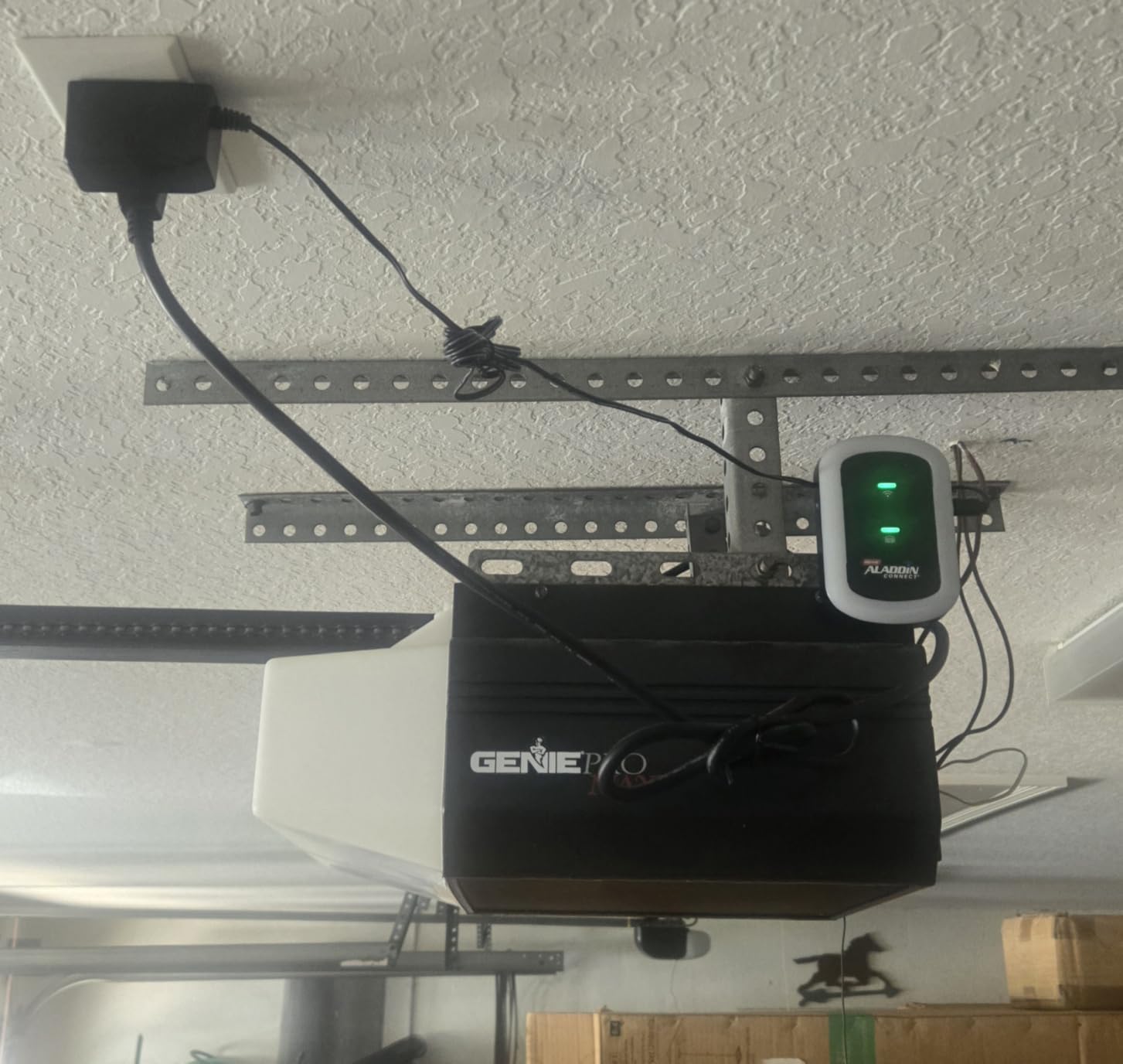 Genie Aladdin Connect Smart Garage Door Controller, Single Door Kit ALKT2-R | Wi-Fi Enabled, App Control, Works with Most Major Brands, Monitor & Control Garage from Anywhere with iOS & Android Devices customer photo 2