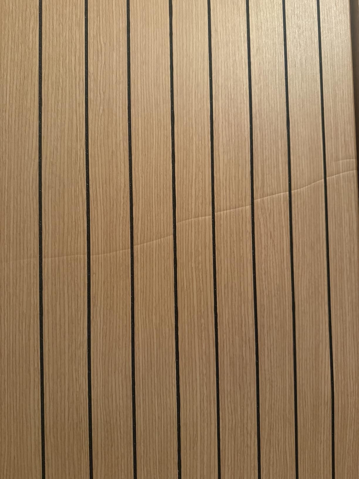 Peel and Stick Faux Wood Slat Wall Panels, 118