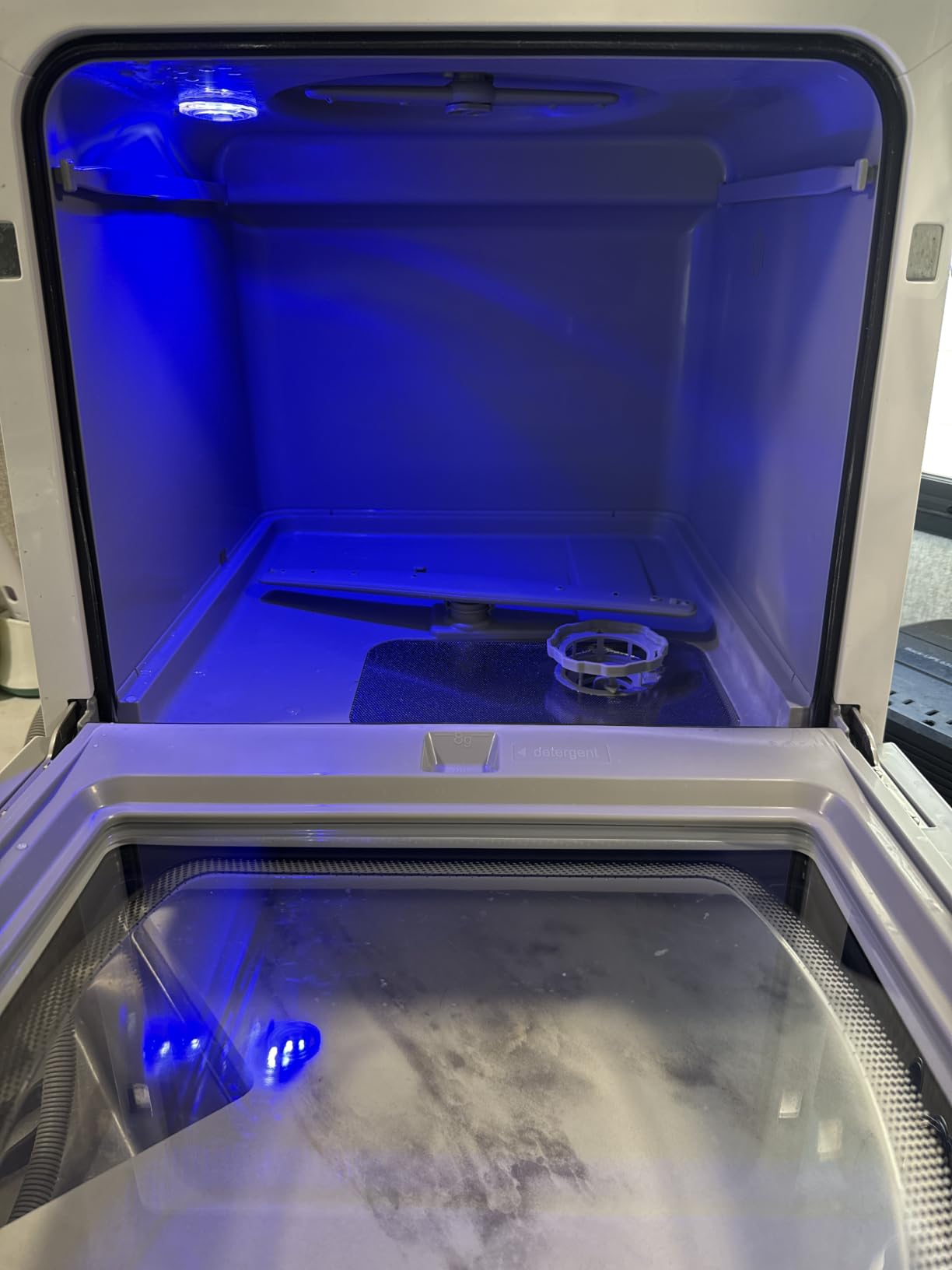 AIRMSEN Portable Countertop Dishwasher, No Hookup Needed, 6 Programs, 1-Hour Hot Air Drying & 72-Hour Air Circulation, Built-in Water Tank, for Home, Apartments & RVs customer photo 2