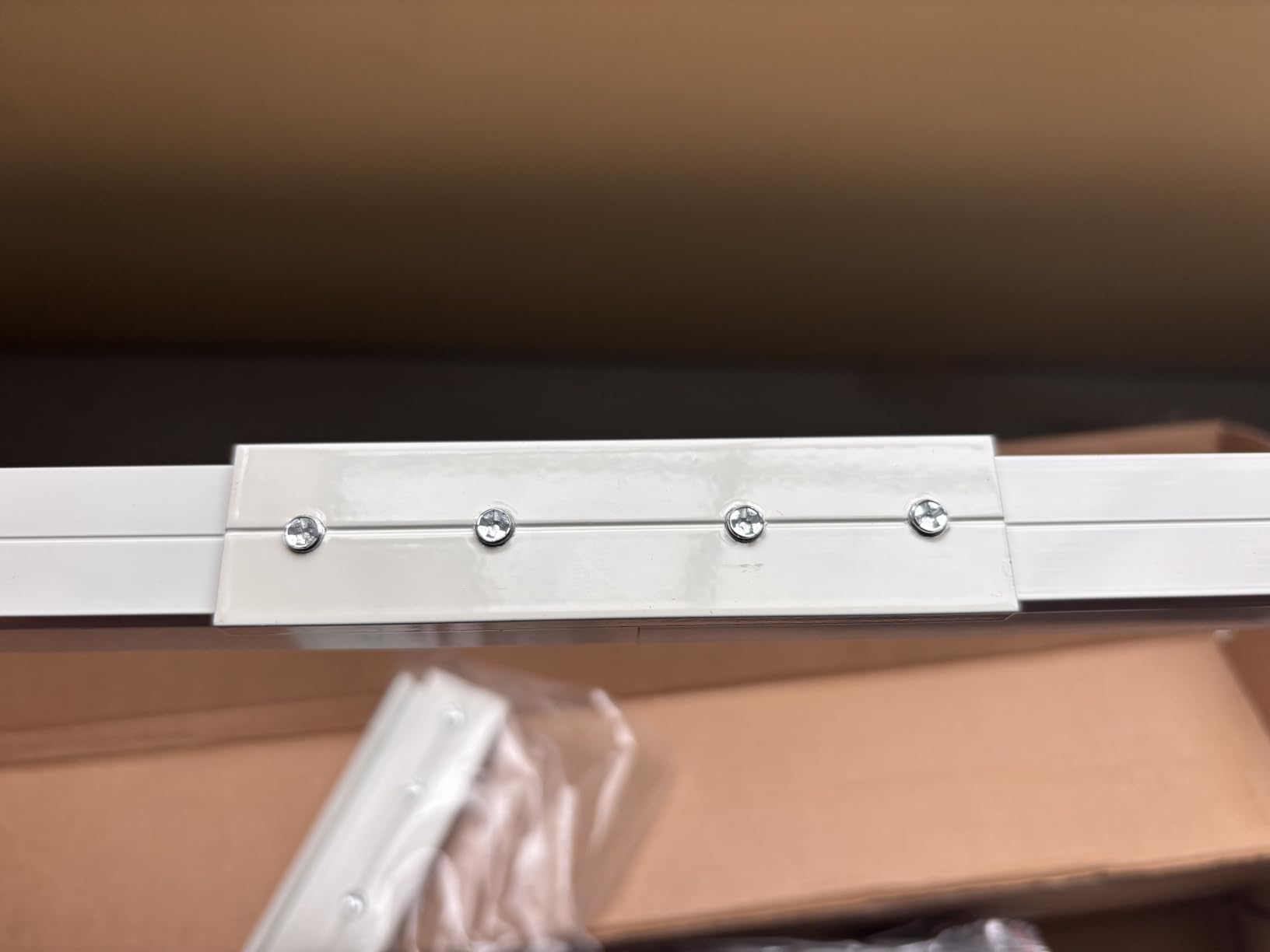 Ceiling Curtain Track, 6-9 Ft Adjustable Heavy Duty Room Divider Track | No Cutting Required | Smooth, Snag-Free Rolling | 60 lb Capacity | Premium Aluminum | All Hardware & Screwdriver Included customer photo 2