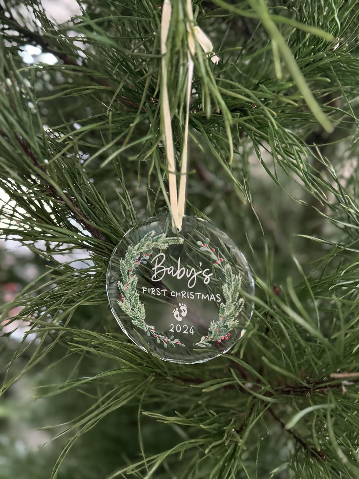 50th Wedding, Happy 50th Anniversary Ornament | Marriage Gifts for Parents, 50th Anniversary Marriage Gifts for Couple Golden Wedding Decorations, Golden Wedding Gift customer photo 1