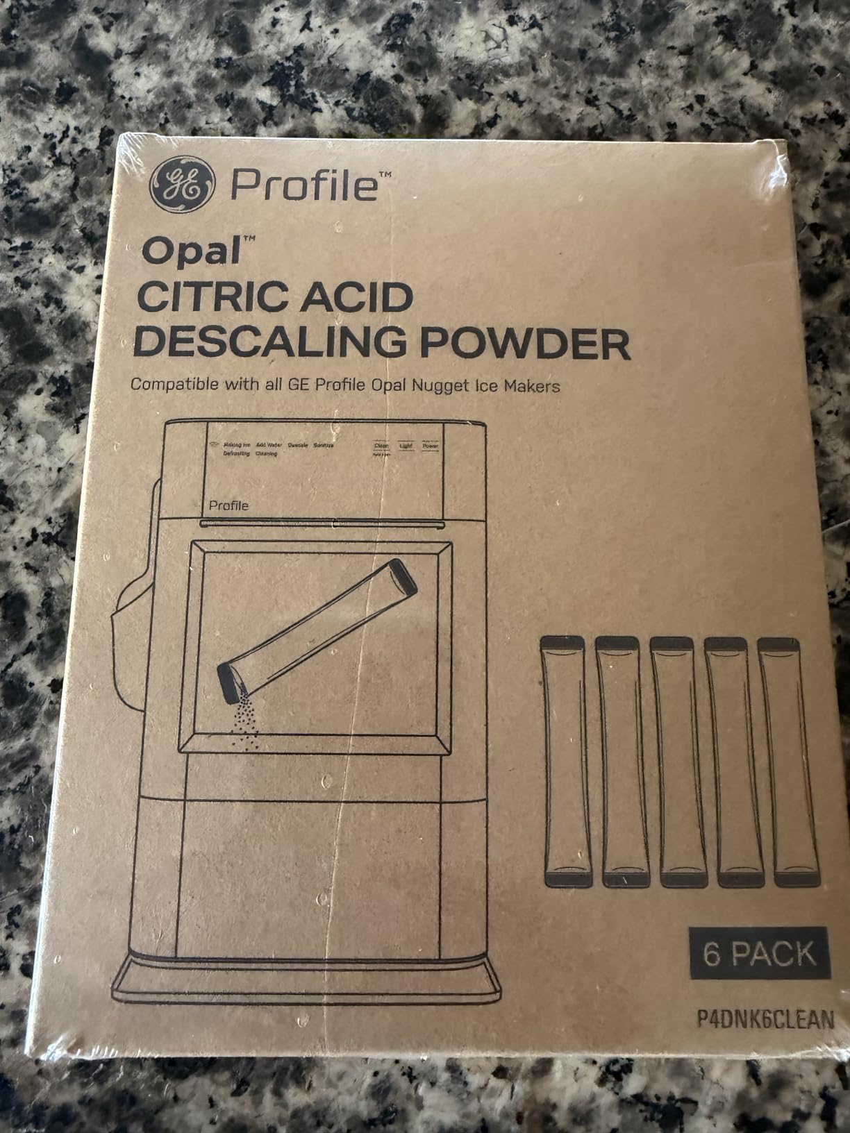 GE Profile Opal MINI PRO Nugget Ice Maker w/Side Tank, Portable Countertop Pebble Ice Machine, 36 lbs/Day, Top Fill, 6 Pack Descaler & Scoop, Stainless Steel customer photo 2