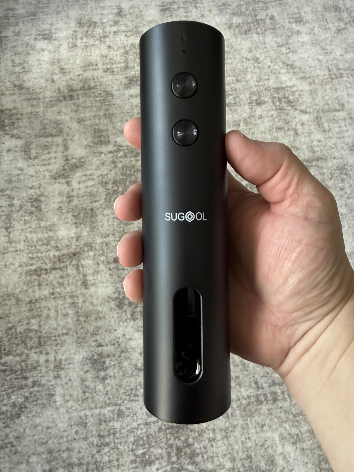 Electric Wine Opener, USB Rechargeable Automatic Wine Bottle Opener | Fast Cordless Electric Corkscrew, Compact ABS Design for Home, Kitchen, Party, Bar & Wine Lovers customer photo 1