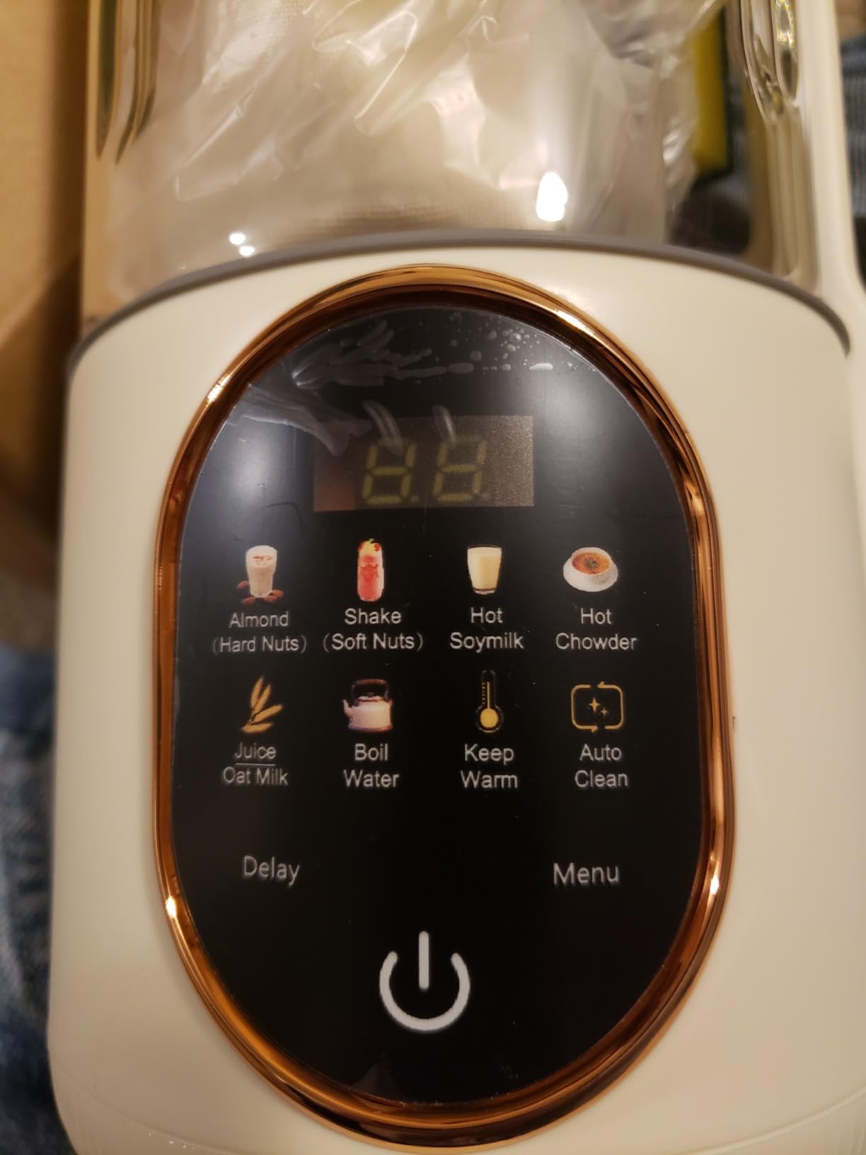50oz Nut Milk Maker, 10 in 1 Automatic Nut Milk Maker with 20 Blades | Almond Milk Machine, Plant Based Milks Homemade Oat, Chowder, Juice, Soy Milk Machine with Delay Start, Boil Water, Keep Warm & Auto Clean customer photo 2