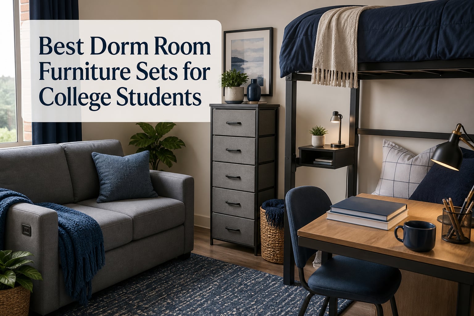 Best Dorm Room Furniture Sets for College Students