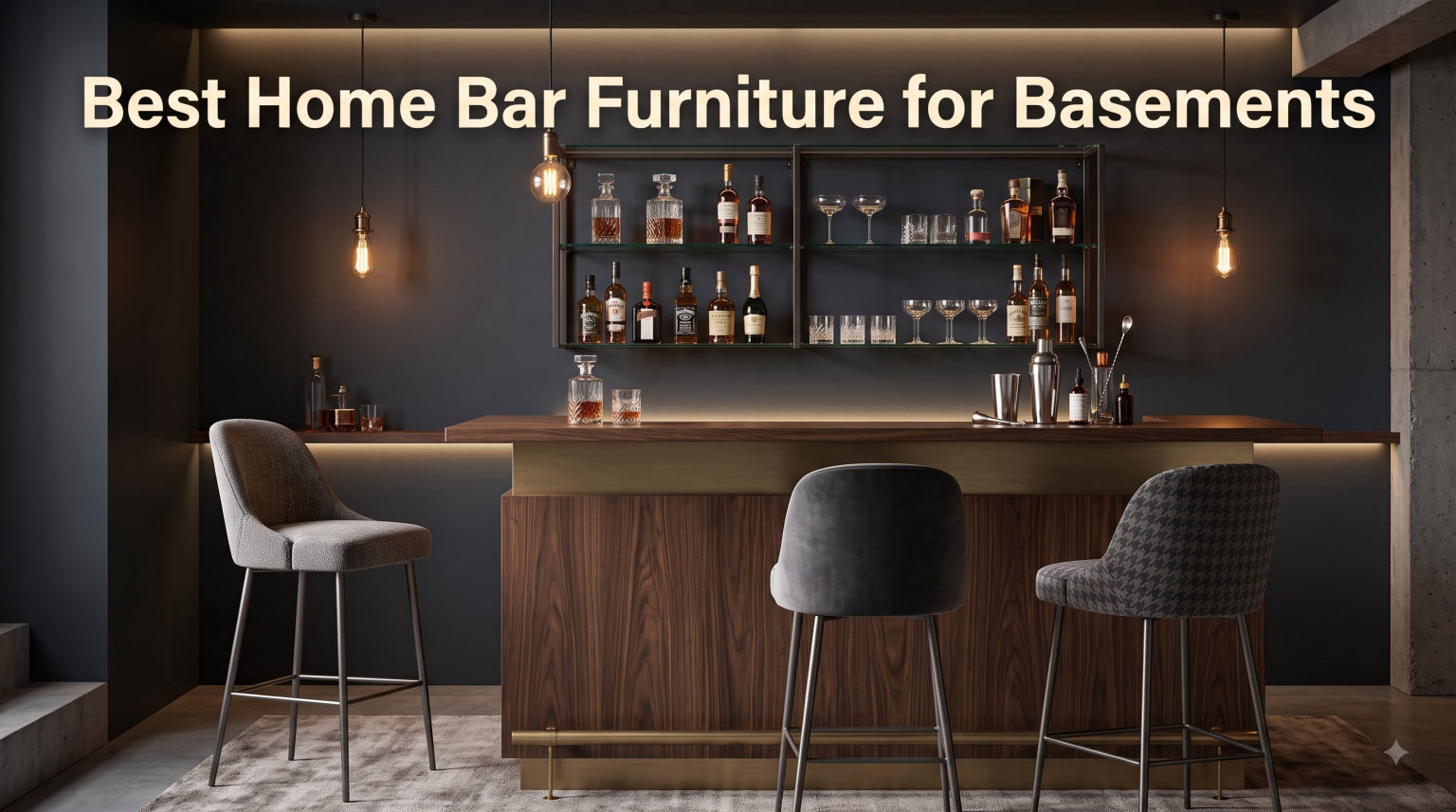Best Home Bar Furniture for Basements