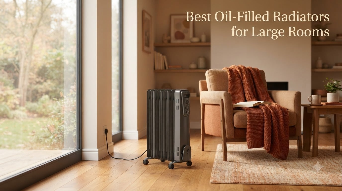 Best Oil-Filled Radiators for Large Rooms