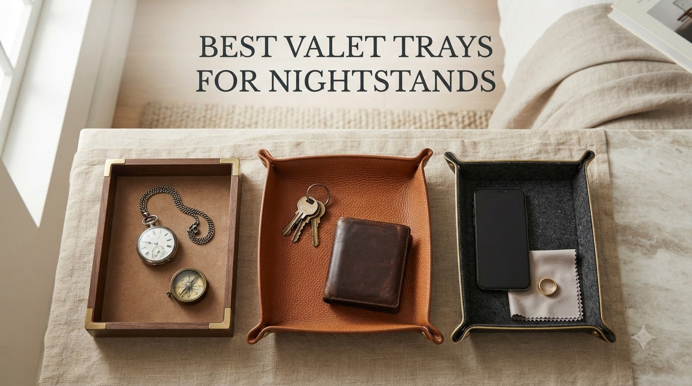 Best Valet Trays for Nightstands