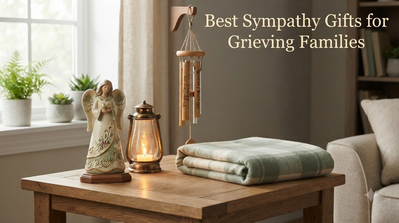 Best Sympathy Gifts for Grieving Families