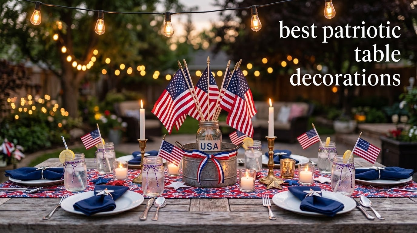 best patriotic table decorations