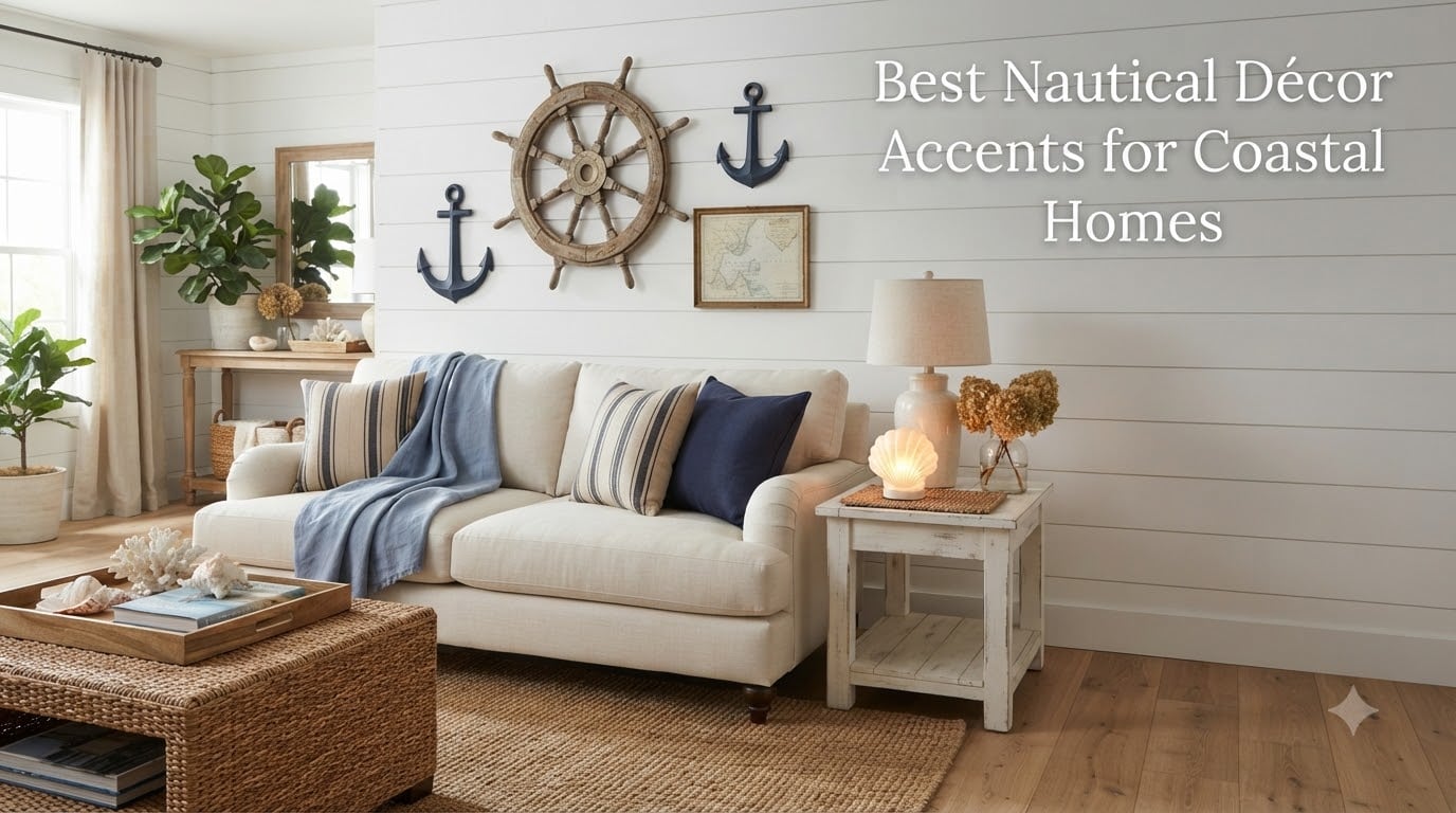 Best Nautical Décor Accents for Coastal Homes