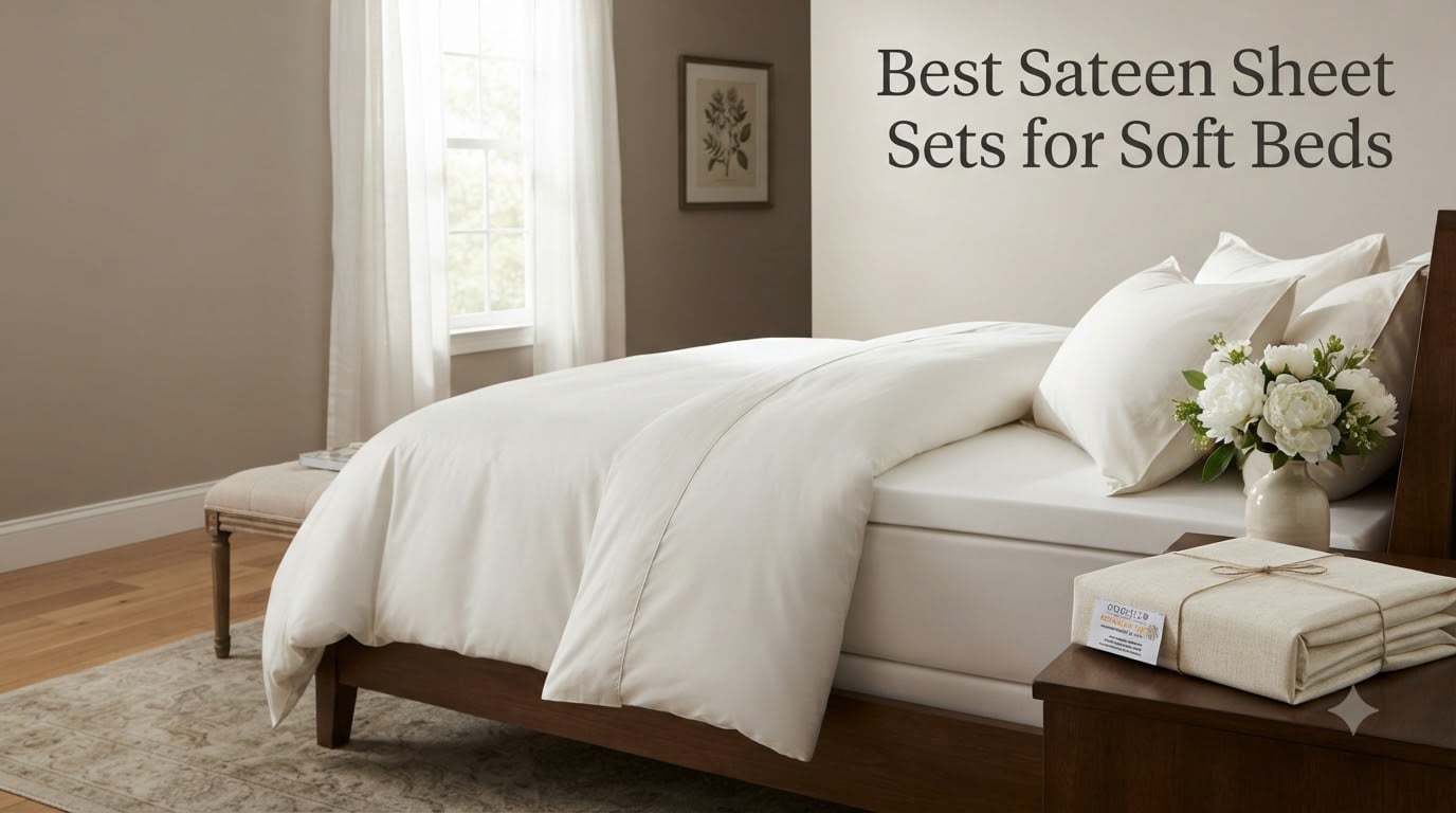 Best Sateen Sheet Sets for Soft Beds