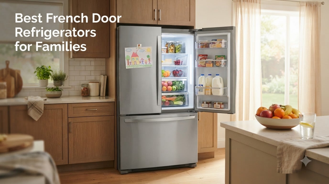 Best French Door Refrigerators for Families