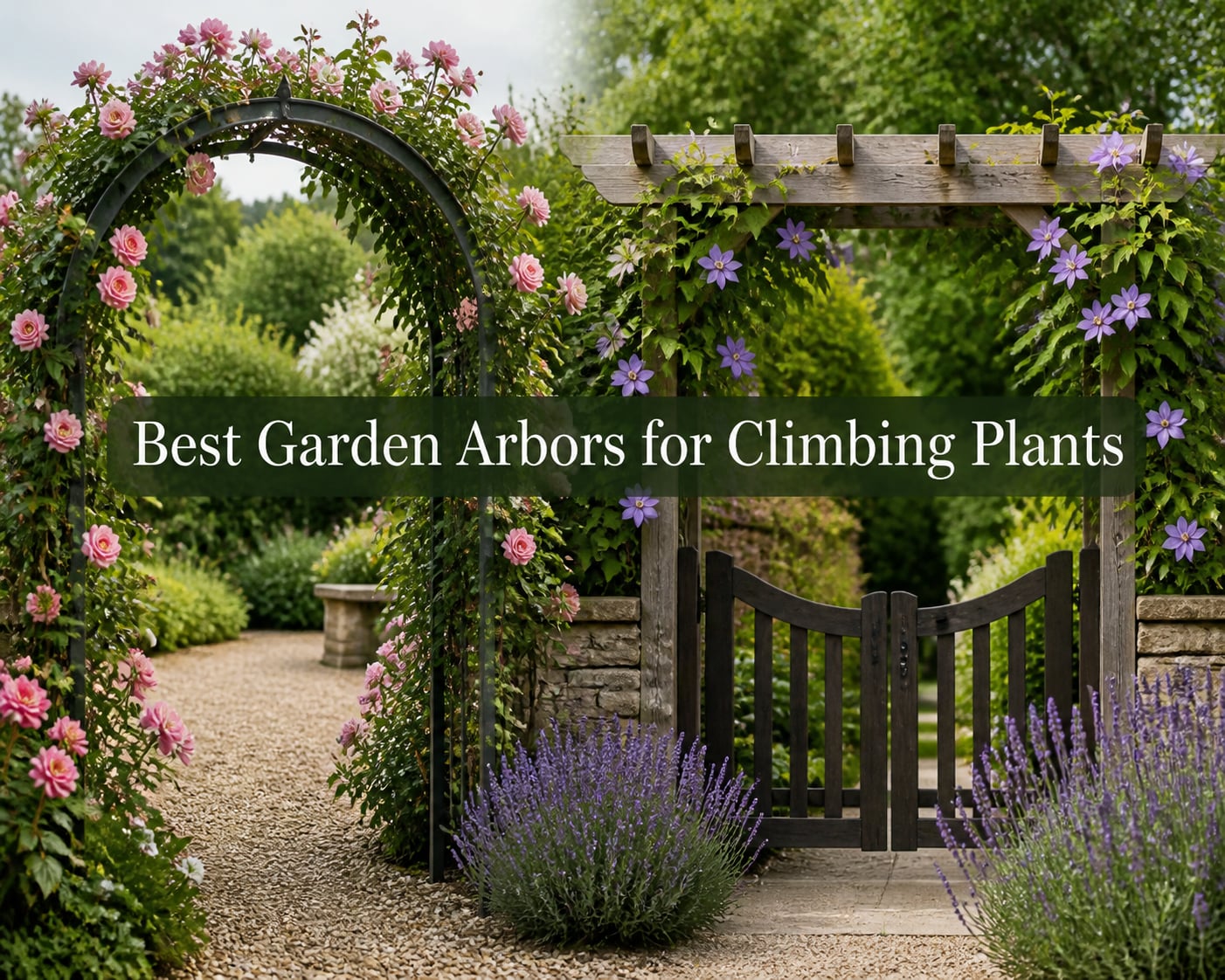 Best Garden Arbors for Climbing Plants