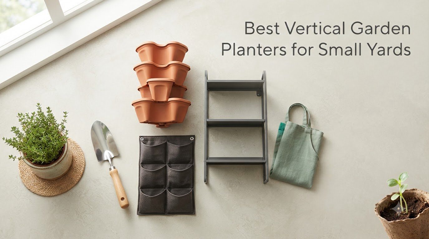 Best Vertical Garden Planters for Small Yards