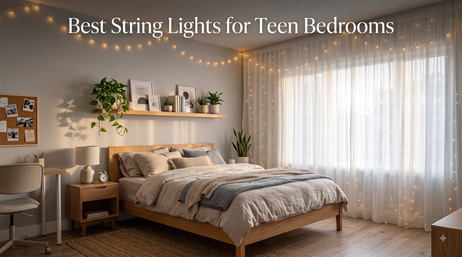 Best String Lights for Teen Bedrooms