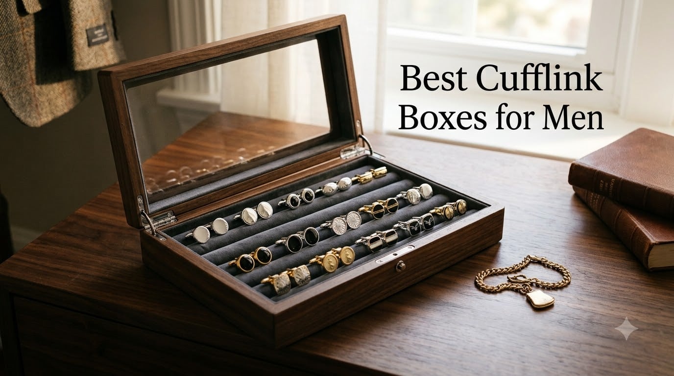 Best Cufflink Boxes for Men