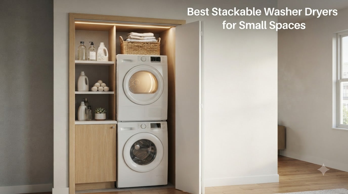 Best Stackable Washer Dryers for Small Spaces