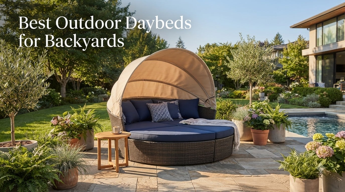 Best Outdoor Daybeds for Backyards