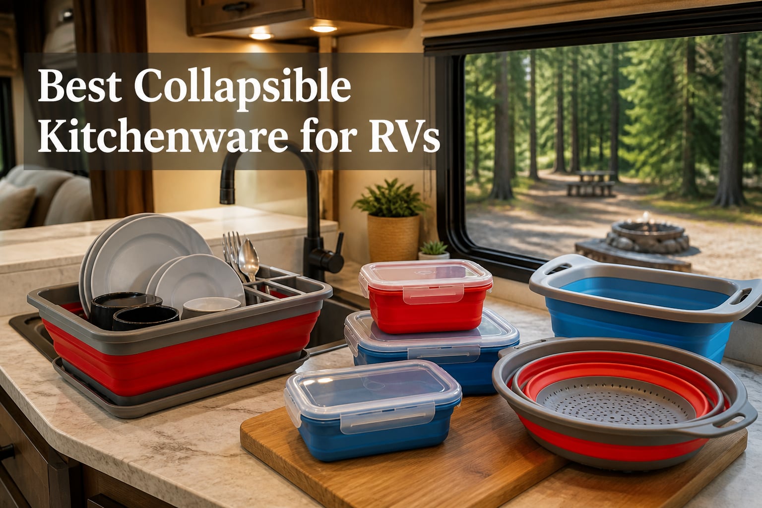 Best Collapsible Kitchenware for RVs