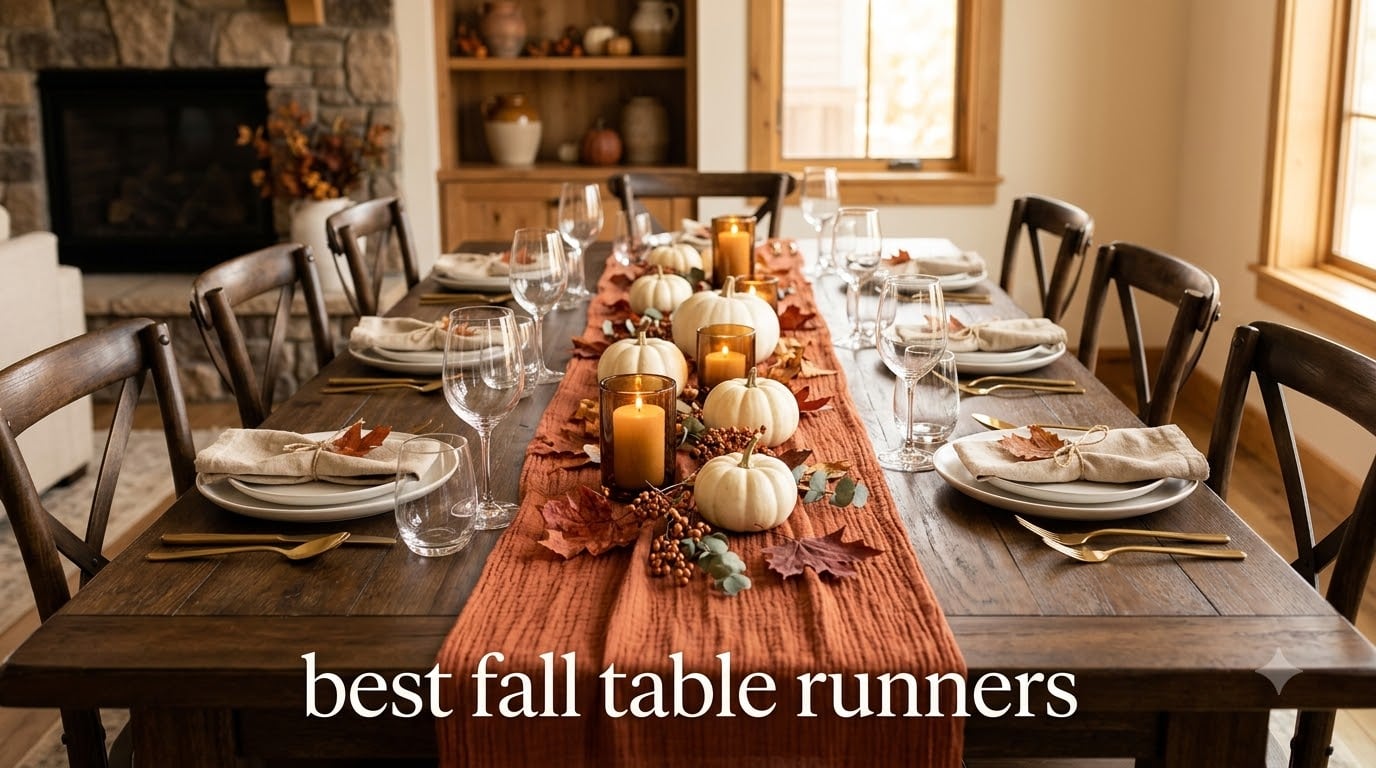 best fall table runners