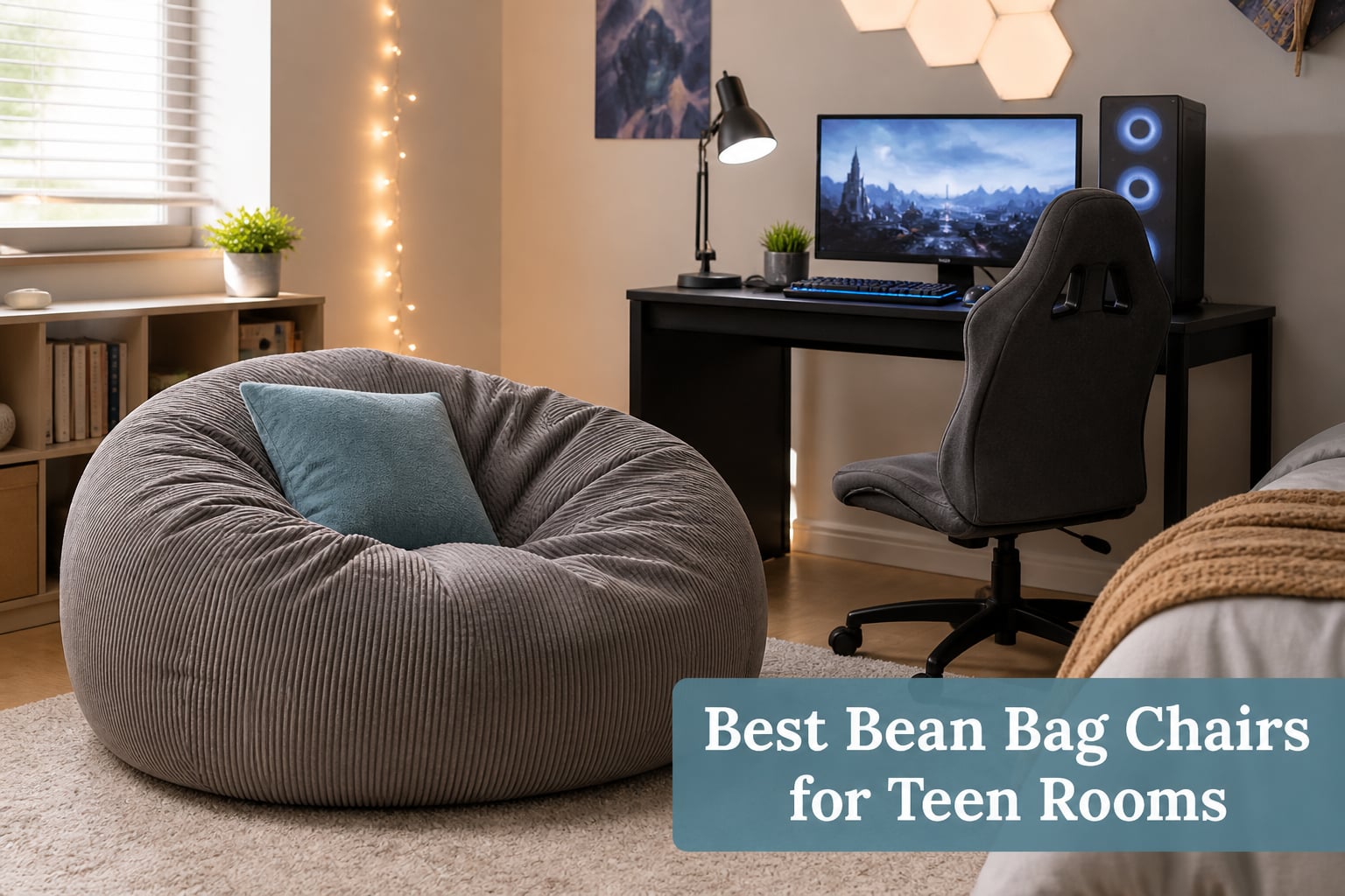Best Bean Bag Chairs for Teen Rooms
