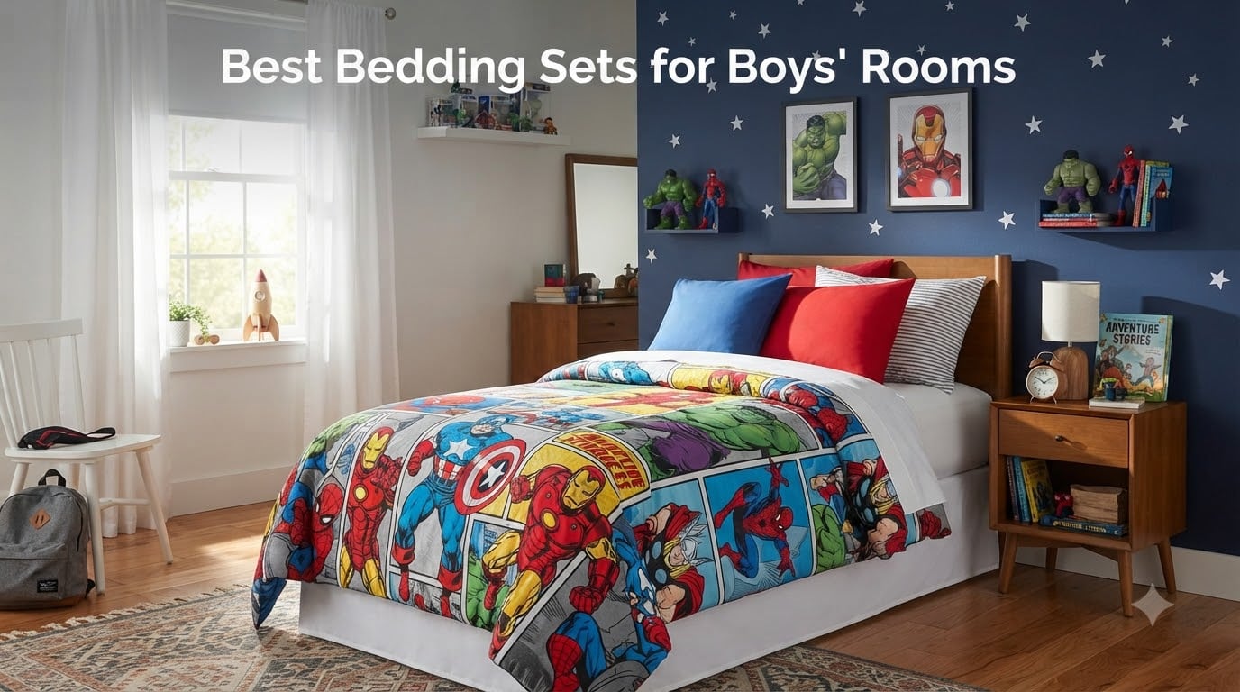 Best Bedding Sets for Boys' Rooms