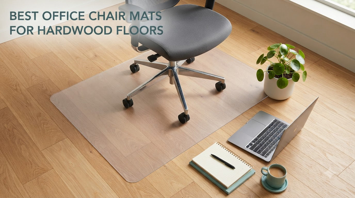 Best Office Chair Mats for Hardwood Floors